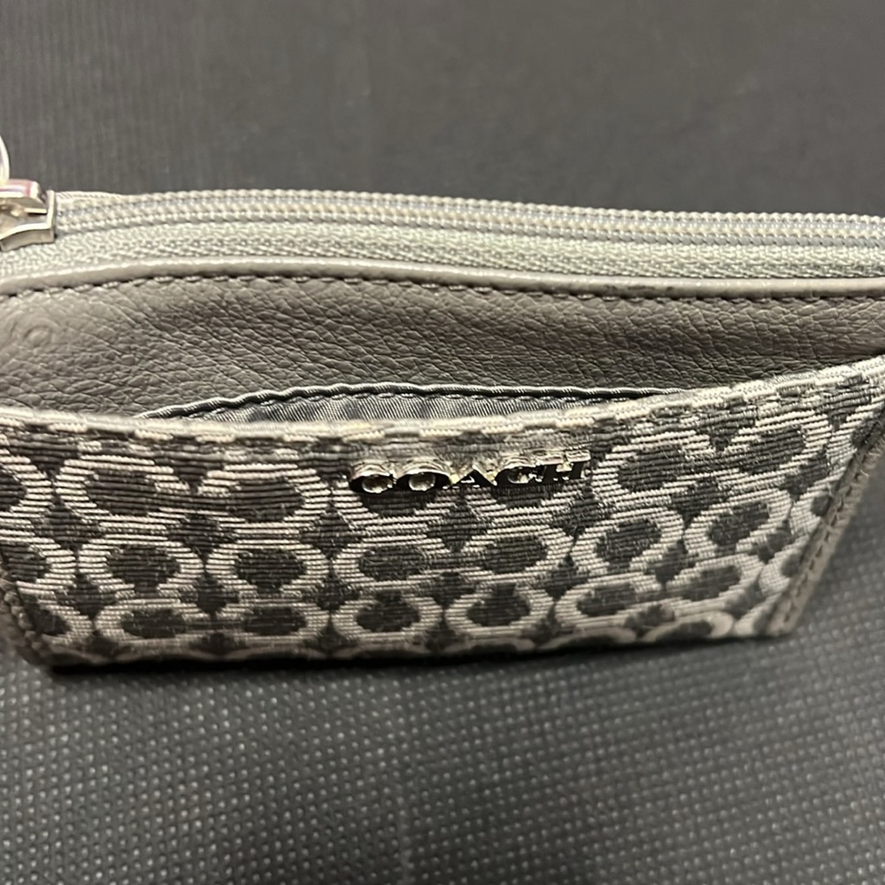 Coach gray id case - Picture 2 of 3